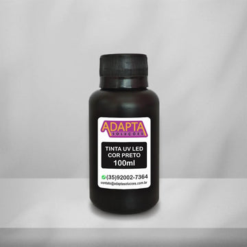 Tinta UV Led Preto